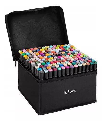Set de Marcadores + Rollo 3m para Colorear GRATIS