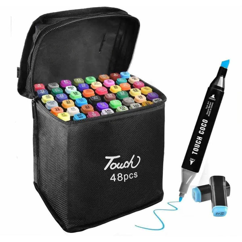 Set de Marcadores + Rollo 3m para Colorear GRATIS