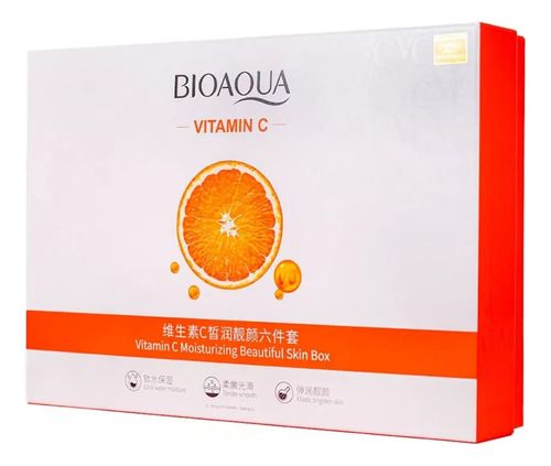 Kit x 6 Vitamina C | Tratamiento Facial Anti-Edad - BIOAQUA