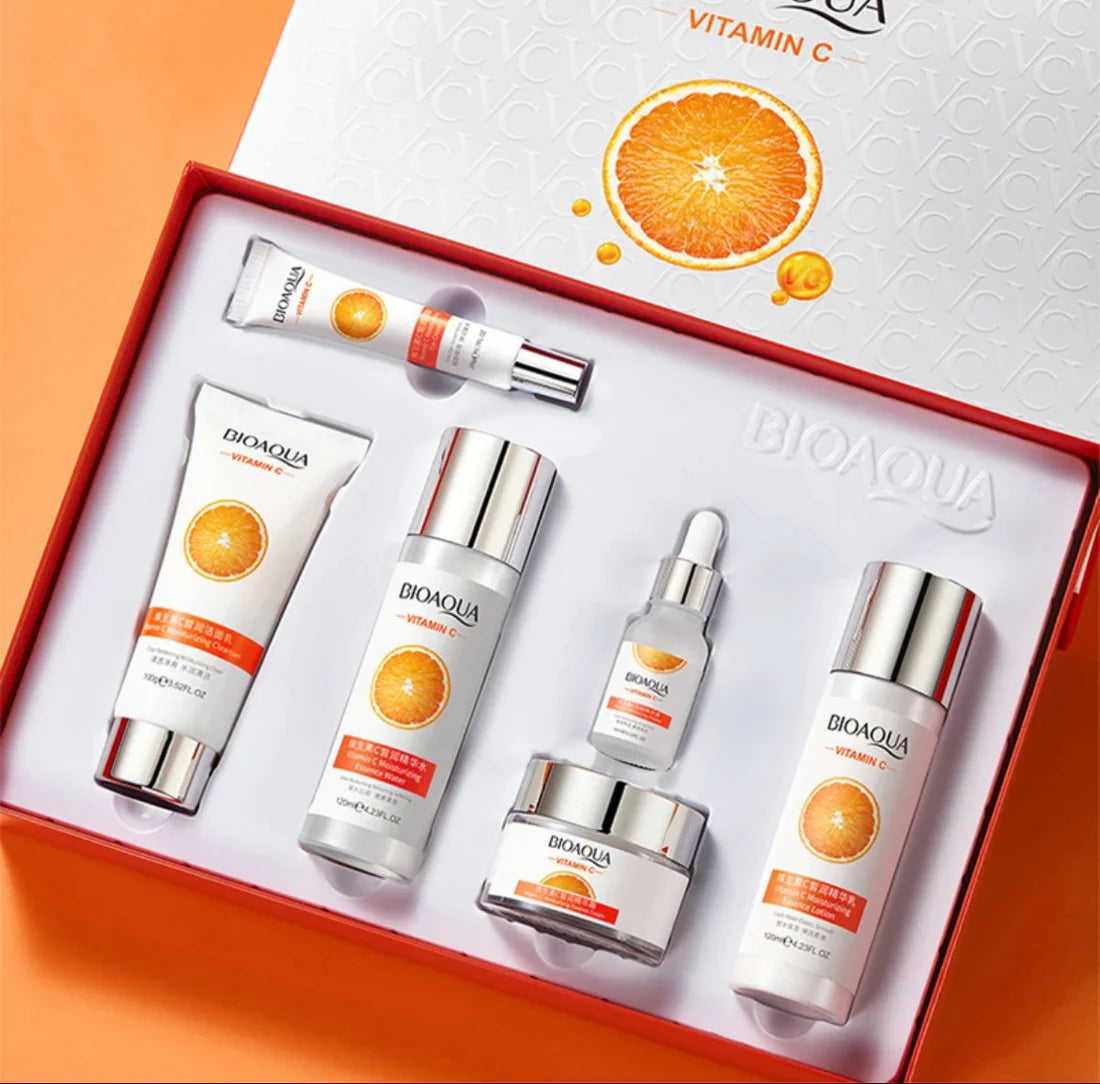 Kit x 6 Vitamina C | Tratamiento Facial Anti-Edad - BIOAQUA