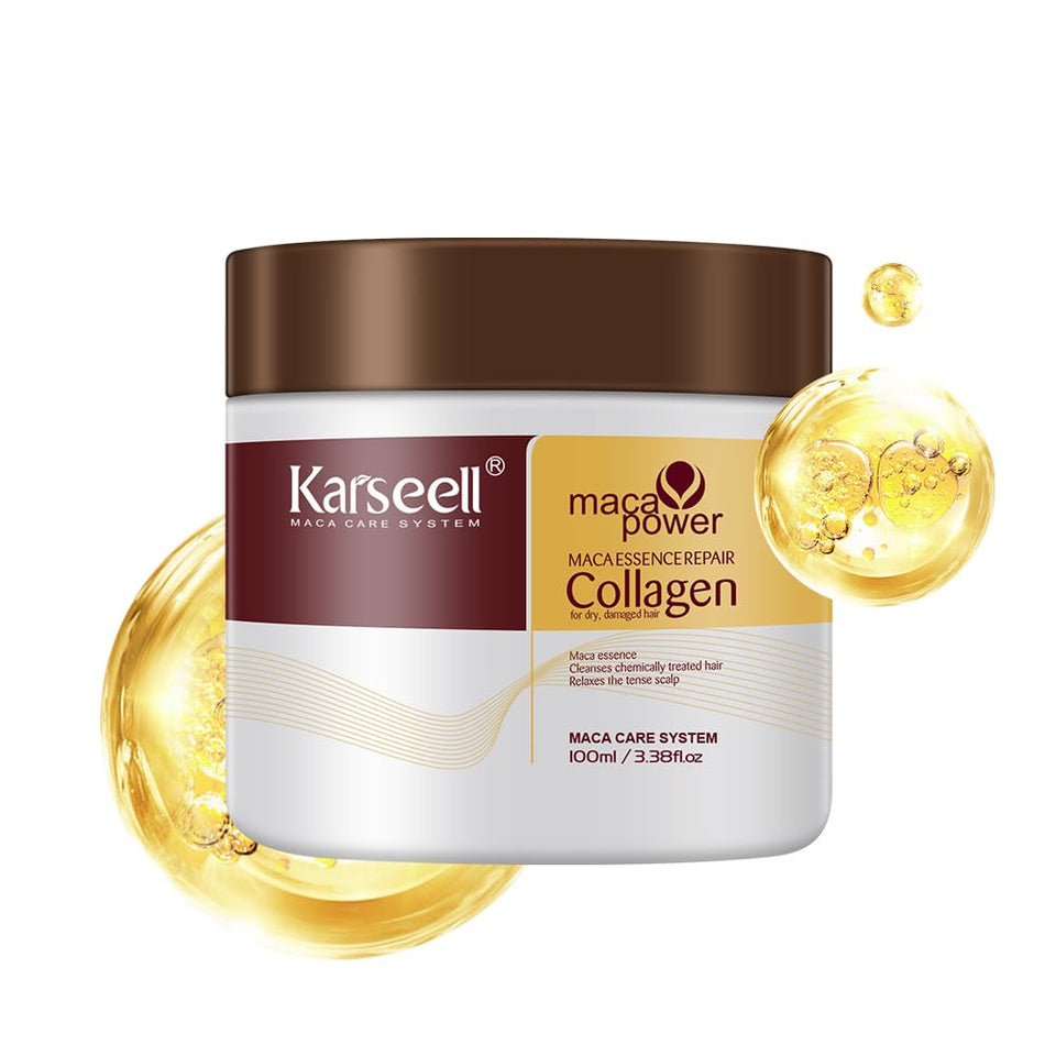 Combo 2x Mascarilla Capilar Karseell Colágeno