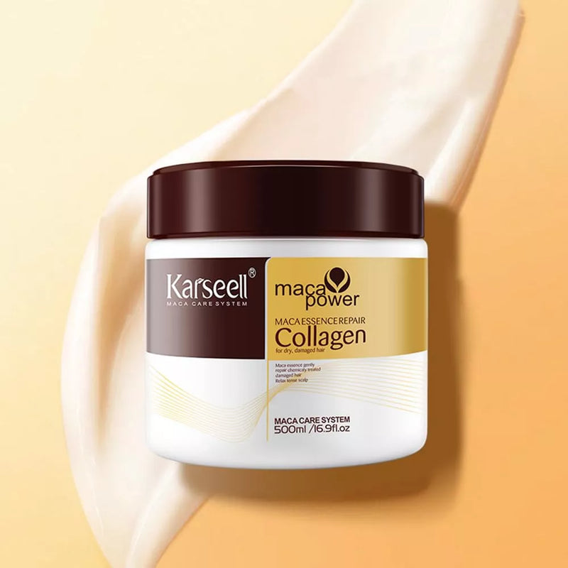 Combo 2x Mascarilla Capilar Karseell Colágeno